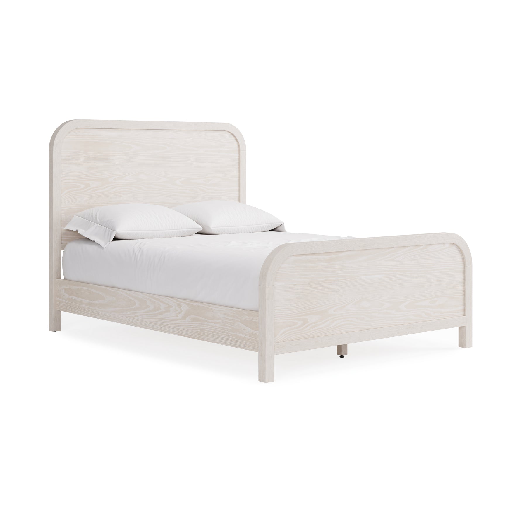 Drake Wood Full Platform Bed in Sugar - Ornate Home