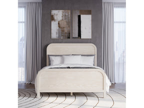 Drake Wood Queen Platform Bed in Sugar - Ornate Home