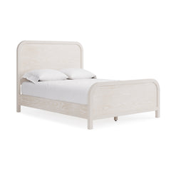 Drake Wood Queen Platform Bed in Sugar - Ornate Home
