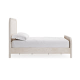 Drake Wood Queen Platform Bed in Sugar - Ornate Home