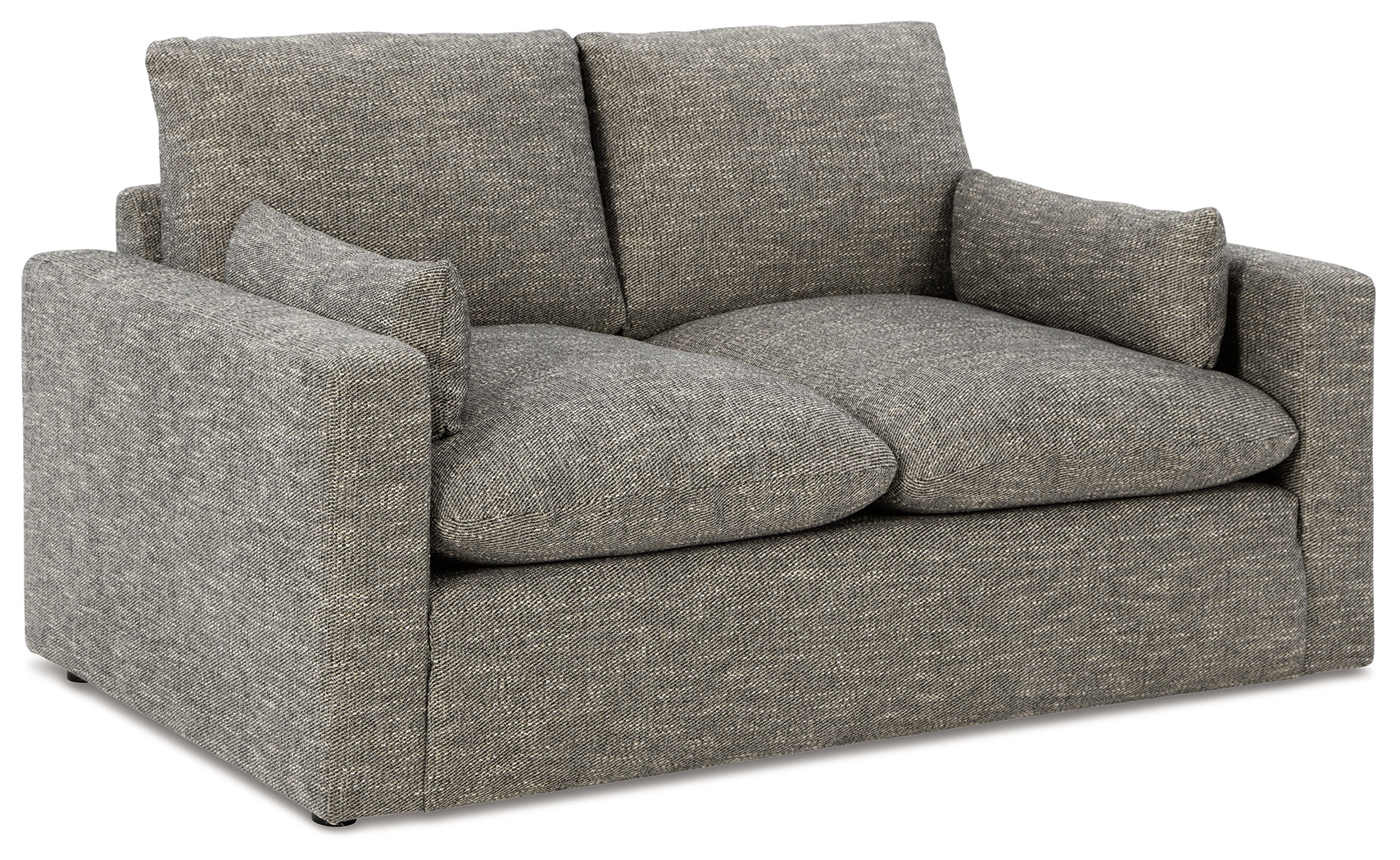 Dramatic Granite Fabric Loveseat (Online Special Price) - Ornate Home