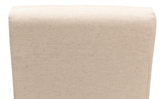 Draped Beige Side Chair (Set of 2) - Ornate Home