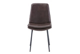 Draper Dark Brown Dining Chair (Set of 4) - Ornate Home