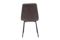 Draper Dark Brown Dining Chair (Set of 4) - Ornate Home