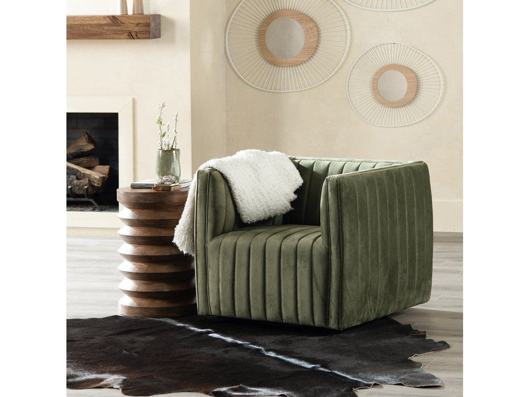 Draper Green Accent Chair - Ornate Home