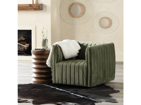 Draper Green Accent Chair - Ornate Home