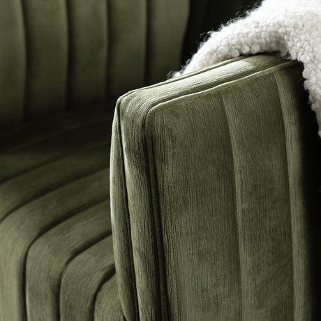 Draper Green Accent Chair - Ornate Home