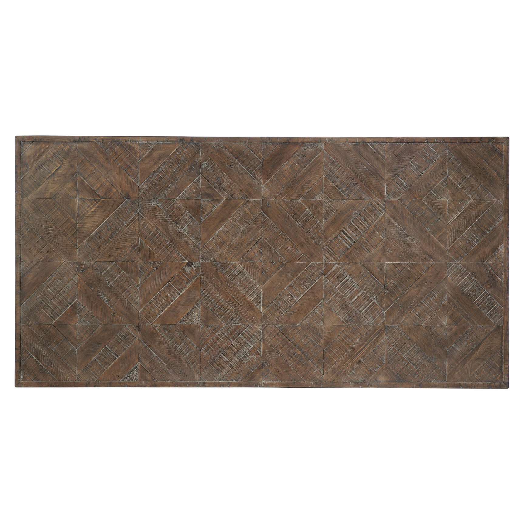 Draper Grey Mist/Sable Brown Dining Table - Ornate Home