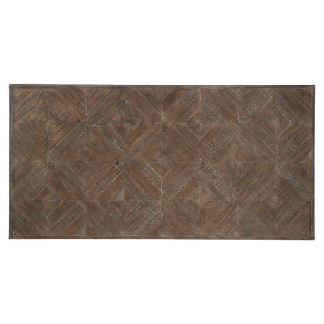 Draper Grey Mist/Sable Brown Dining Table - Ornate Home