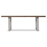 Draper Grey Mist/Sable Brown Dining Table - Ornate Home