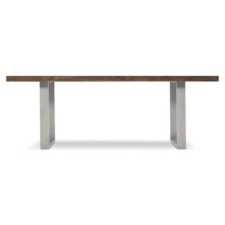 Draper Grey Mist/Sable Brown Dining Table - Ornate Home