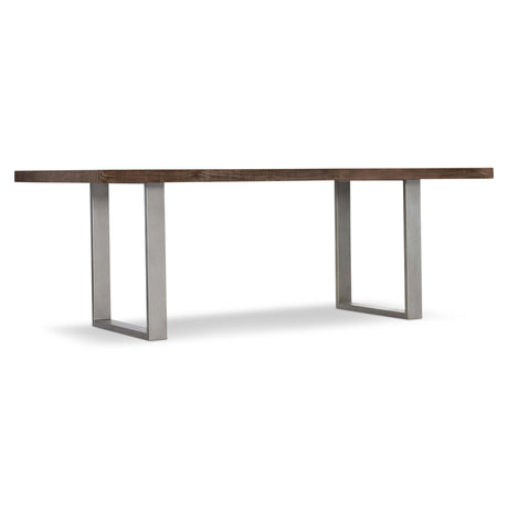Draper Grey Mist/Sable Brown Dining Table - Ornate Home