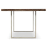 Draper Grey Mist/Sable Brown Dining Table - Ornate Home