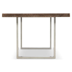 Draper Grey Mist/Sable Brown Dining Table - Ornate Home