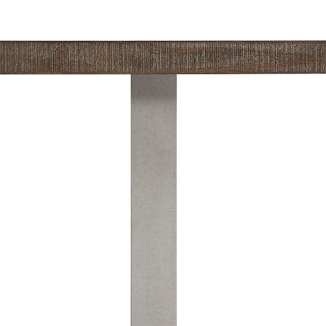 Draper Grey Mist/Sable Brown Dining Table - Ornate Home