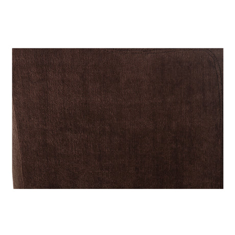 Drava Dark Brown Rolling Dining Chair - Ornate Home