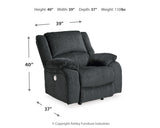 Draycoll 2 Power Reclining Loveseats and Recliner (Online Special Price) - Ornate Home