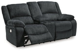 Draycoll 2 Power Reclining Loveseats and Recliner - Ornate Home
