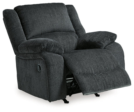 Draycoll Gray Reclining Sofa and Recliner - Ornate Home