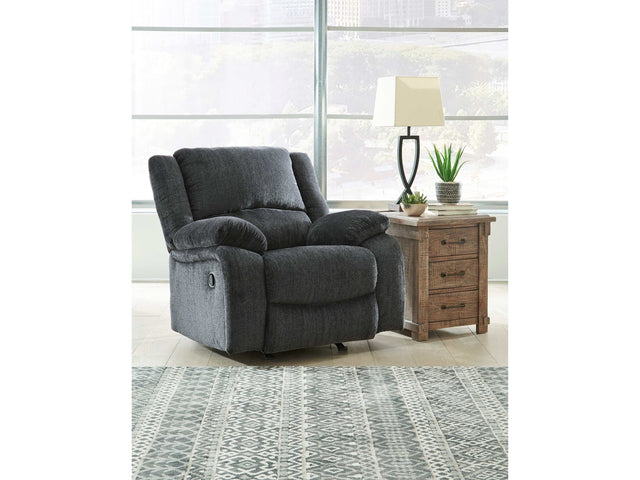 Draycoll Slate Manual Recliner (Online Special Price) - Ornate Home