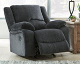 Draycoll Slate Manual Recliner (Online Special Price) - Ornate Home