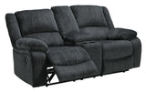 Draycoll Slate Manual Reclining Sofa & Loveseat 2pc Set (Online Special Price) - Ornate Home