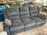 Draycoll Slate Manual Reclining Sofa & Loveseat 2pc Set (Online Special Price) - Ornate Home