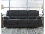Draycoll Slate Manual Reclining Sofa (Online Special Price) - Ornate Home