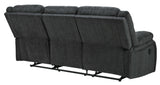Draycoll Slate Manual Reclining Sofa (Online Special Price) - Ornate Home