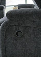 Draycoll Slate Manual Reclining Sofa (Online Special Price) - Ornate Home