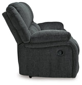 Draycoll Slate Manual Reclining Sofa (Online Special Price) - Ornate Home