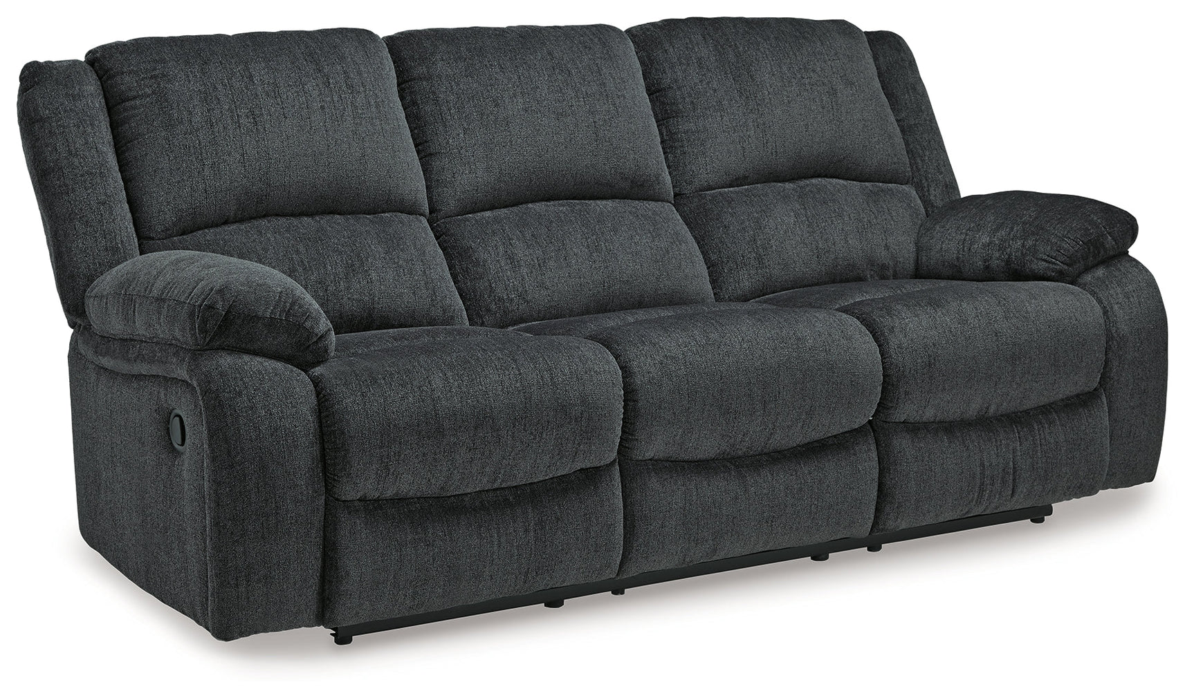 Draycoll Slate Manual Reclining Sofa (Online Special Price) - Ornate Home