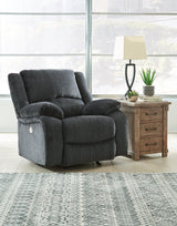 Draycoll Slate Power Reclining Loveseat & Power Recliner (Online Special Price) - Ornate Home