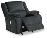 Draycoll Slate Power Reclining Loveseat & Power Recliner - Ornate Home