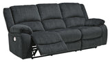 Draycoll Slate Power Reclining Sofa (Online Special Price) - Ornate Home