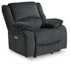 Draycoll Slate Power Reclining Sofa and 2 Power Recliners - Ornate Home