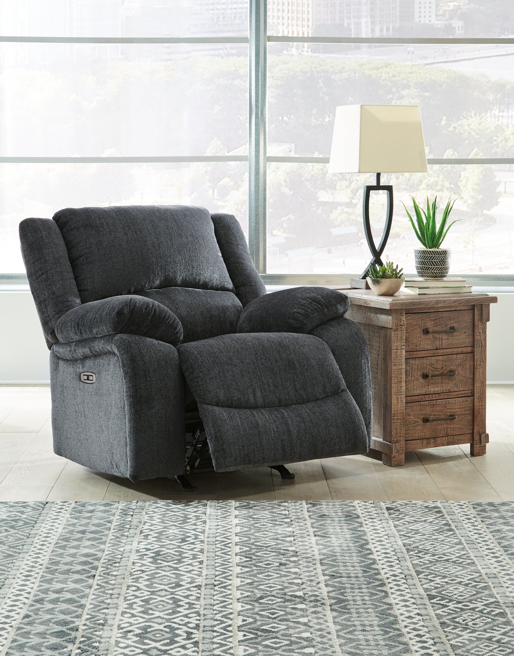 Draycoll Slate Power Reclining Sofa and Power Recliner (Online Special Price) - Ornate Home