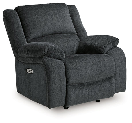 Draycoll Slate Power Reclining Sofa and Power Recliner - Ornate Home