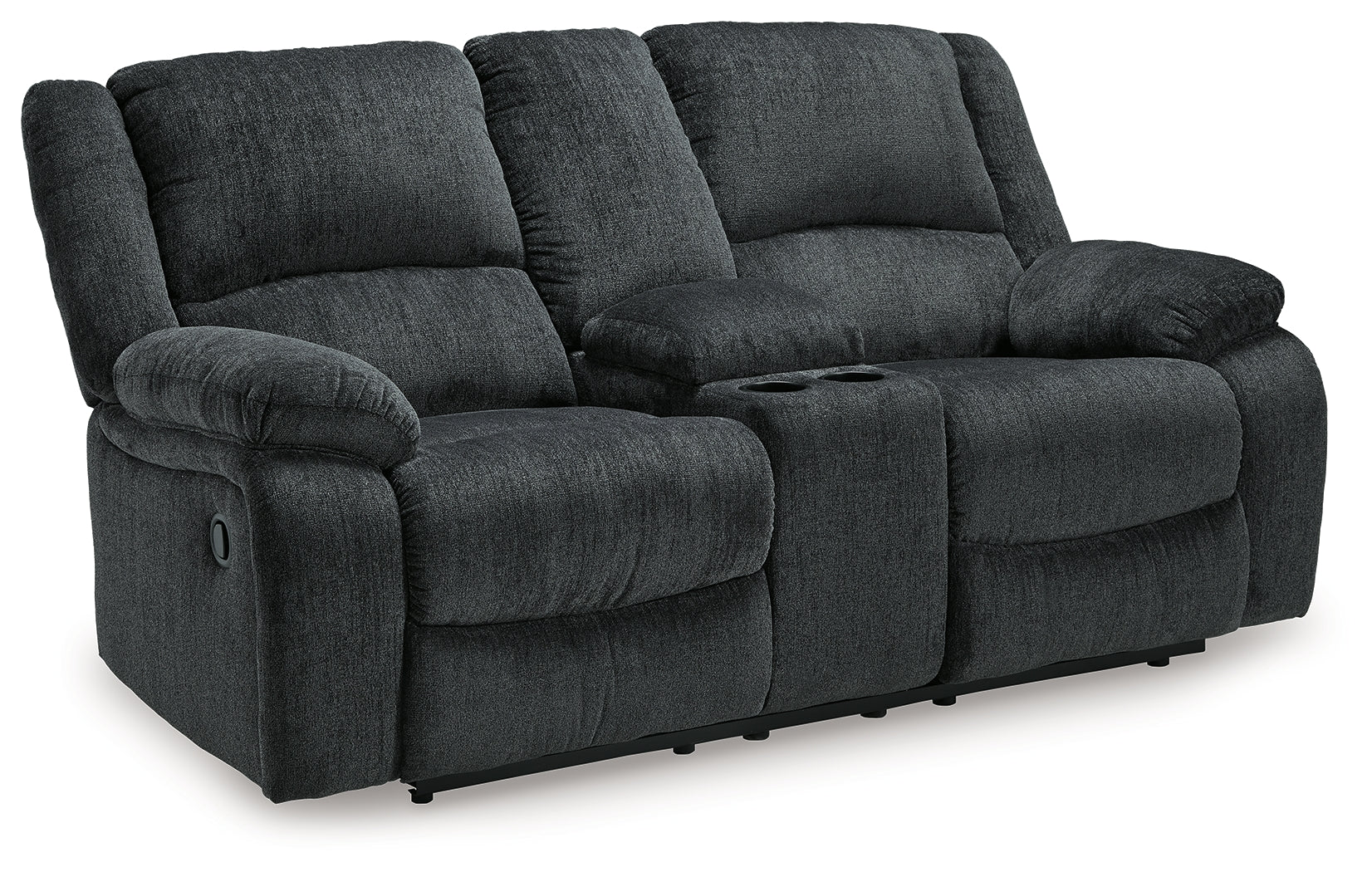 Draycoll Slate Reclining Loveseat and 2 Recliners (Online Special Price) - Ornate Home