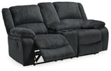 Draycoll Slate Reclining Loveseat and 2 Recliners (Online Special Price) - Ornate Home