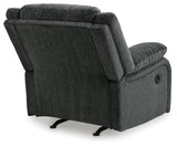 Draycoll Slate Reclining Loveseat and 2 Recliners - Ornate Home