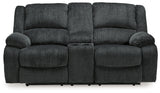 Draycoll Slate Reclining Loveseat and 2 Recliners - Ornate Home
