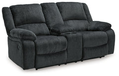 Draycoll Slate Reclining Loveseat and 2 Recliners - Ornate Home