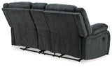 Draycoll Slate Reclining Loveseat w/Console & Recliner (Online Special Price) - Ornate Home