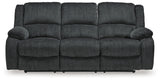 Draycoll Slate Reclining Sofa and Power Recliner - Ornate Home