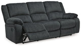Draycoll Slate Reclining Sofa and Power Recliner - Ornate Home