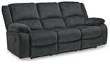 Draycoll Slate Reclining Sofa and Power Recliner - Ornate Home