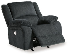 Draycoll Slate Reclining Sofa and Power Recliner - Ornate Home