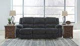 Draycoll Slate Reclining Sofa and Power Recliner - Ornate Home
