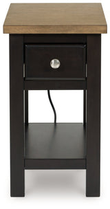 Drazmine Brown Chairside End Table (Online Special Price) - Ornate Home